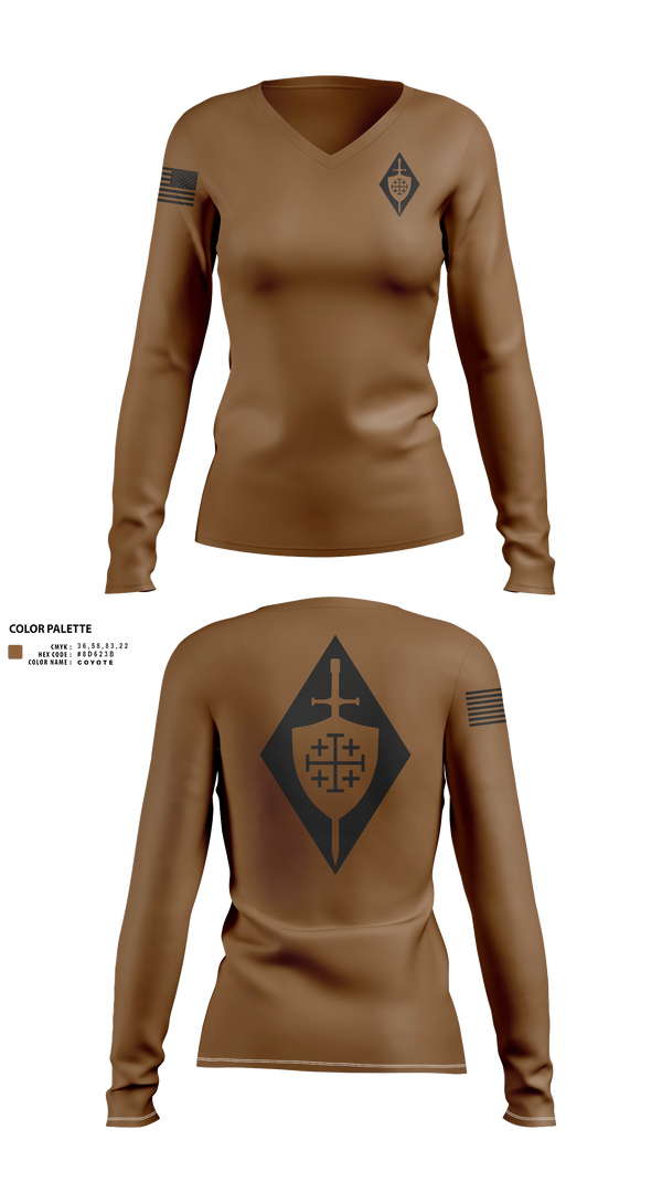Womens Long Sleeve Vneck Shirt, CT Crusaders, Spirit Store, Teamtime, Team time, sublimation, custom sports apparel, team uniforms, spirit wear, spiritwear, sports uniforms, custom shirts, team store, custom team store, fundraiser sports, apparel fundraiser