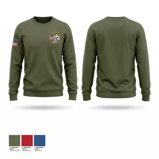Crew Neck Sweatshirt, HHC USAG YONGSAN-CASEY, Army, Teamtime, Team time, sublimation, custom sports apparel, team uniforms, spirit wear, spiritwear, sports uniforms, custom shirts, team store, custom team store, fundraiser sports, apparel fundraiser