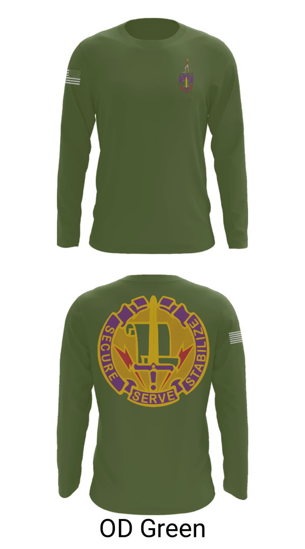 Long Sleeve Performance Shirt, 405th Civil Affairs Battalion, Army, Teamtime, Team time, sublimation, custom sports apparel, team uniforms, spirit wear, spiritwear, sports uniforms, custom shirts, team store, custom team store, fundraiser sports, apparel fundraiser