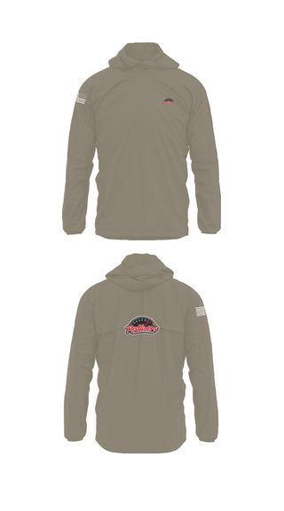 Windbreaker, DFCS 4-9 CAV, Army, Teamtime, Team time, sublimation, custom sports apparel, team uniforms, spirit wear, spiritwear, sports uniforms, custom shirts, team store, custom team store, fundraiser sports, apparel fundraiser