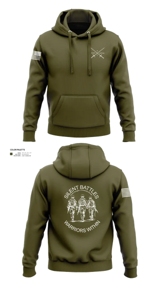 Hoodie, Silent Battles, , Teamtime, Team time, sublimation, custom sports apparel, team uniforms, spirit wear, spiritwear, sports uniforms, custom shirts, team store, custom team store, fundraiser sports, apparel fundraiser