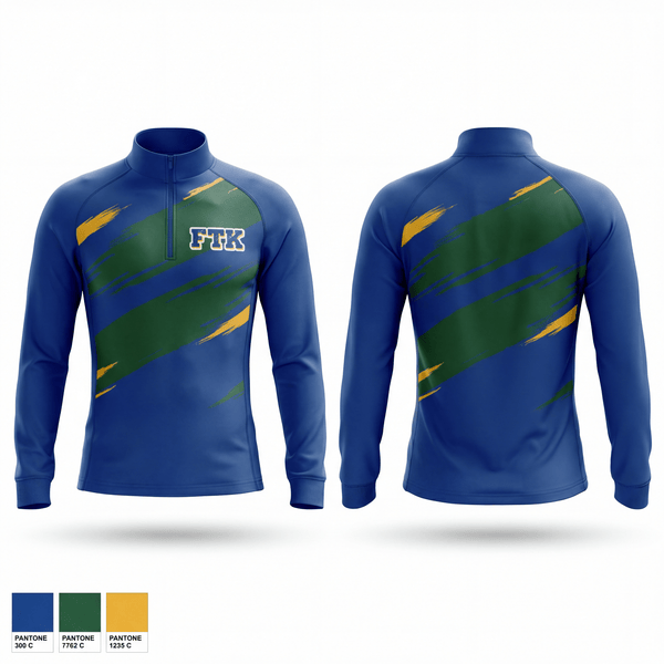 Quarter Zip Jacket, FTK, Men's Basketball, Teamtime, Team time, sublimation, custom sports apparel, team uniforms, spirit wear, spiritwear, sports uniforms, custom shirts, team store, custom team store, fundraiser sports, apparel fundraiser