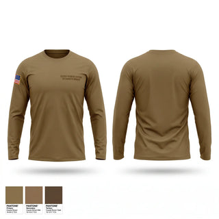 Long Sleeve Performance Shirt, Second Infantry Division Sustainment Brigade, Army, Teamtime, Team time, sublimation, custom sports apparel, team uniforms, spirit wear, spiritwear, sports uniforms, custom shirts, team store, custom team store, fundraiser sports, apparel fundraiser