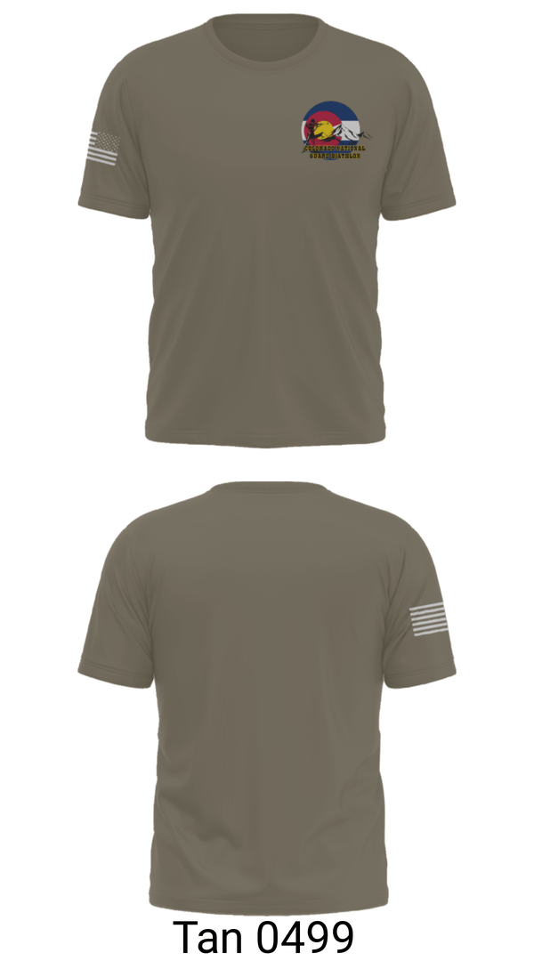 Short Sleeve Performance Shirt, Colorado National Guard Biathlon Team, National Guard, Teamtime, Team time, sublimation, custom sports apparel, team uniforms, spirit wear, spiritwear, sports uniforms, custom shirts, team store, custom team store, fundraiser sports, apparel fundraiser