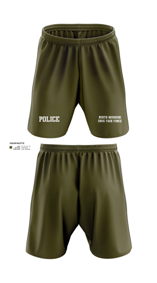 Athletic Shorts With Pockets, North Missouri Drug Task Force, Police, Teamtime, Team time, sublimation, custom sports apparel, team uniforms, spirit wear, spiritwear, sports uniforms, custom shirts, team store, custom team store, fundraiser sports, apparel fundraiser