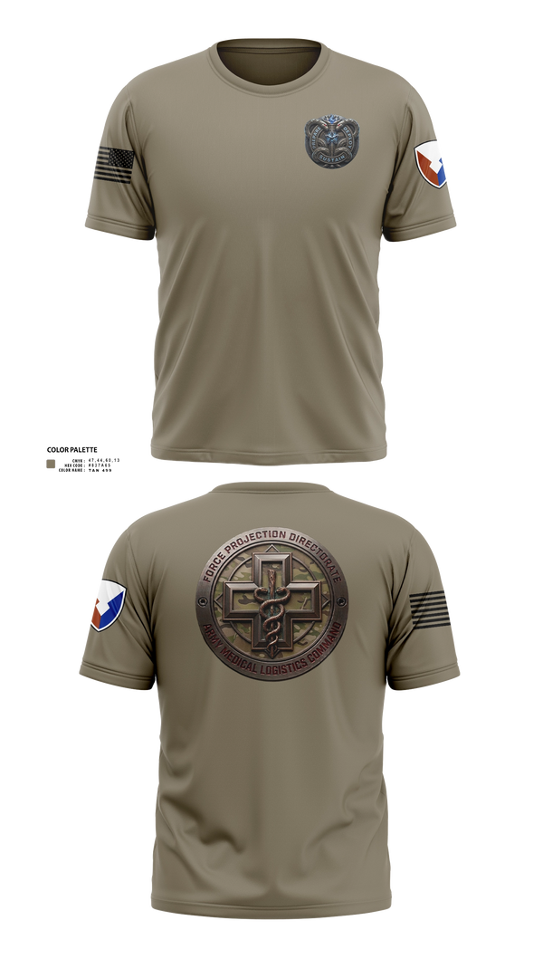 Army medical logistics command Short Sleeve Performance Shirt - 21