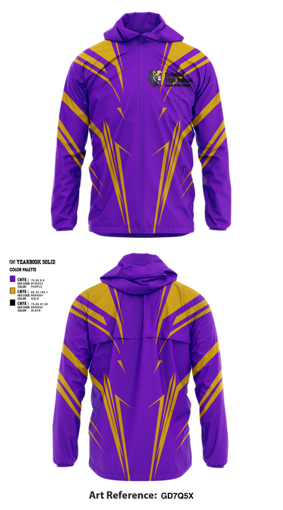 Soledad High School Cheer 88814096 Windbreaker - 1