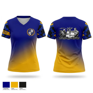 Womens Short Sleeve Vneck Shirt, Faithful Guardian Training Center, , Teamtime, Team time, sublimation, custom sports apparel, team uniforms, spirit wear, spiritwear, sports uniforms, custom shirts, team store, custom team store, fundraiser sports, apparel fundraiser