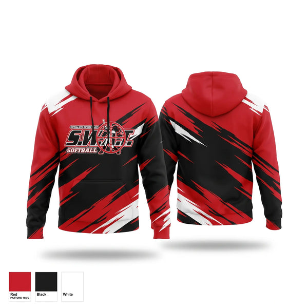 Hoodie, S.W.A.T., Softball, Teamtime, Team time, sublimation, custom sports apparel, team uniforms, spirit wear, spiritwear, sports uniforms, custom shirts, team store, custom team store, fundraiser sports, apparel fundraiser