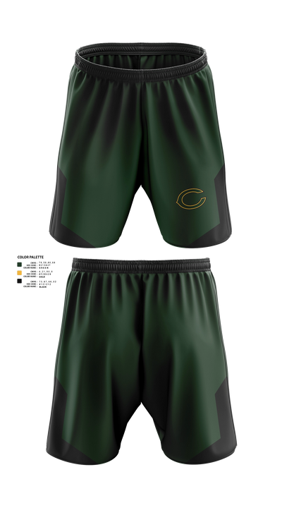 Clearview Regional High School Football Athletic Shorts With Pockets - 21