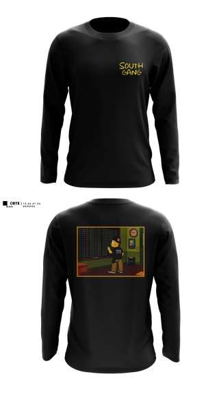 Long Sleeve Performance Shirt, South Gang Unit, Police, Teamtime, Team time, sublimation, custom sports apparel, team uniforms, spirit wear, spiritwear, sports uniforms, custom shirts, team store, custom team store, fundraiser sports, apparel fundraiser