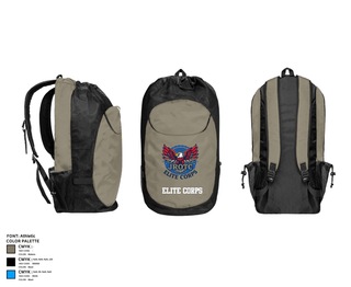 Gear Bag, Elite Corps, Army, Teamtime, Team time, sublimation, custom sports apparel, team uniforms, spirit wear, spiritwear, sports uniforms, custom shirts, team store, custom team store, fundraiser sports, apparel fundraiser
