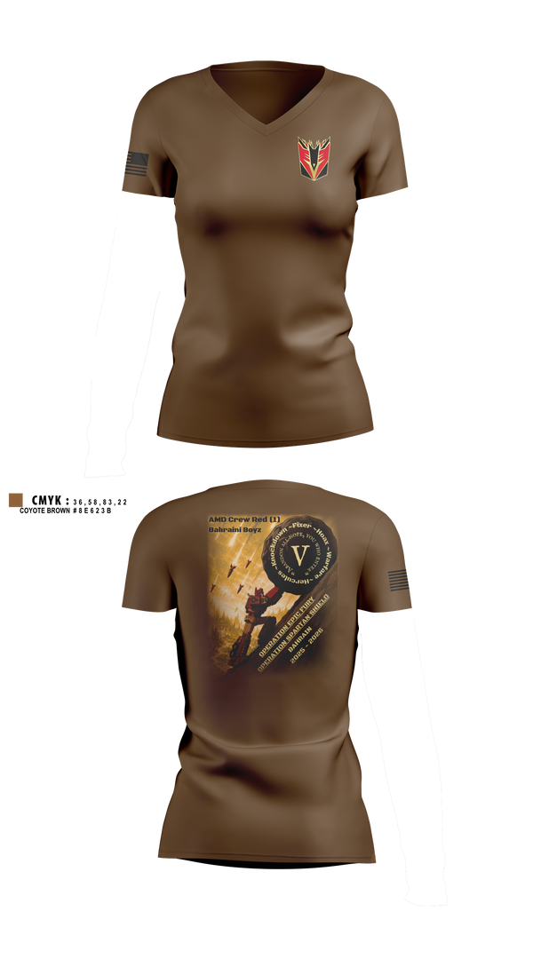 Womens Short Sleeve Vneck Shirt, D/2-43, Army, Teamtime, Team time, sublimation, custom sports apparel, team uniforms, spirit wear, spiritwear, sports uniforms, custom shirts, team store, custom team store, fundraiser sports, apparel fundraiser