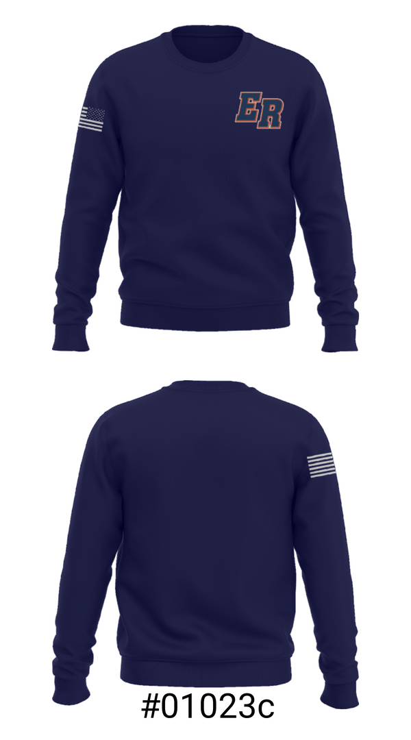 Crew Neck Sweatshirt, East Ridge, Wrestling, Teamtime, Team time, sublimation, custom sports apparel, team uniforms, spirit wear, spiritwear, sports uniforms, custom shirts, team store, custom team store, fundraiser sports, apparel fundraiser