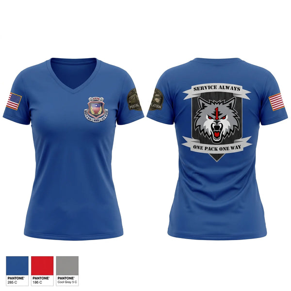 Womens Short Sleeve Vneck Shirt, 258th HR CO, Army, Teamtime, Team time, sublimation, custom sports apparel, team uniforms, spirit wear, spiritwear, sports uniforms, custom shirts, team store, custom team store, fundraiser sports, apparel fundraiser