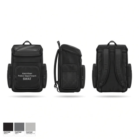 Gear Bag, Ketchikan Police Department SWAT, Police, Teamtime, Team time, sublimation, custom sports apparel, team uniforms, spirit wear, spiritwear, sports uniforms, custom shirts, team store, custom team store, fundraiser sports, apparel fundraiser