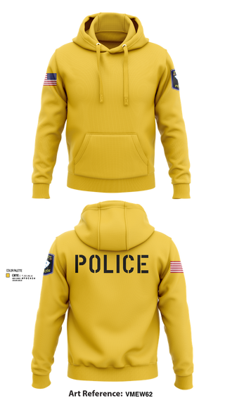 Hoodie, New Ellenton Police Department, Police, Teamtime, Team time, sublimation, custom sports apparel, team uniforms, spirit wear, spiritwear, sports uniforms, custom shirts, team store, custom team store, fundraiser sports, apparel fundraiser