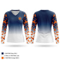 North Stafford Women's Long Sleeve V-neck Shirt - 1