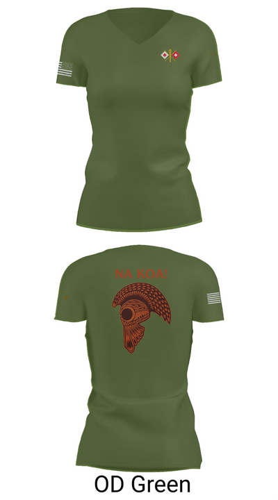 HHC, 311th 76995413 Women's Short Sleeve V-neck Shirt - 48