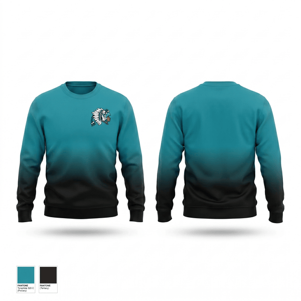 Crew Neck Sweatshirt, Mendota Aztecs, Track & Field, Teamtime, Team time, sublimation, custom sports apparel, team uniforms, spirit wear, spiritwear, sports uniforms, custom shirts, team store, custom team store, fundraiser sports, apparel fundraiser