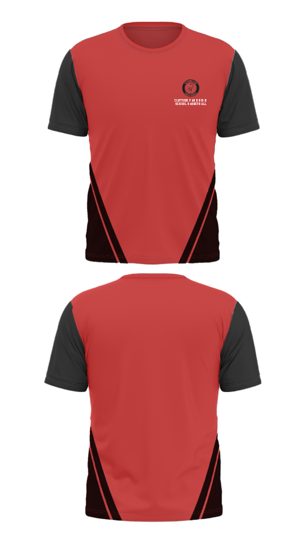 Short Sleeve Performance Shirt, Cliffside Park High School Basketball, Women's Basketball, Teamtime, Team time, sublimation, custom sports apparel, team uniforms, spirit wear, spiritwear, sports uniforms, custom shirts, team store, custom team store, fundraiser sports, apparel fundraiser