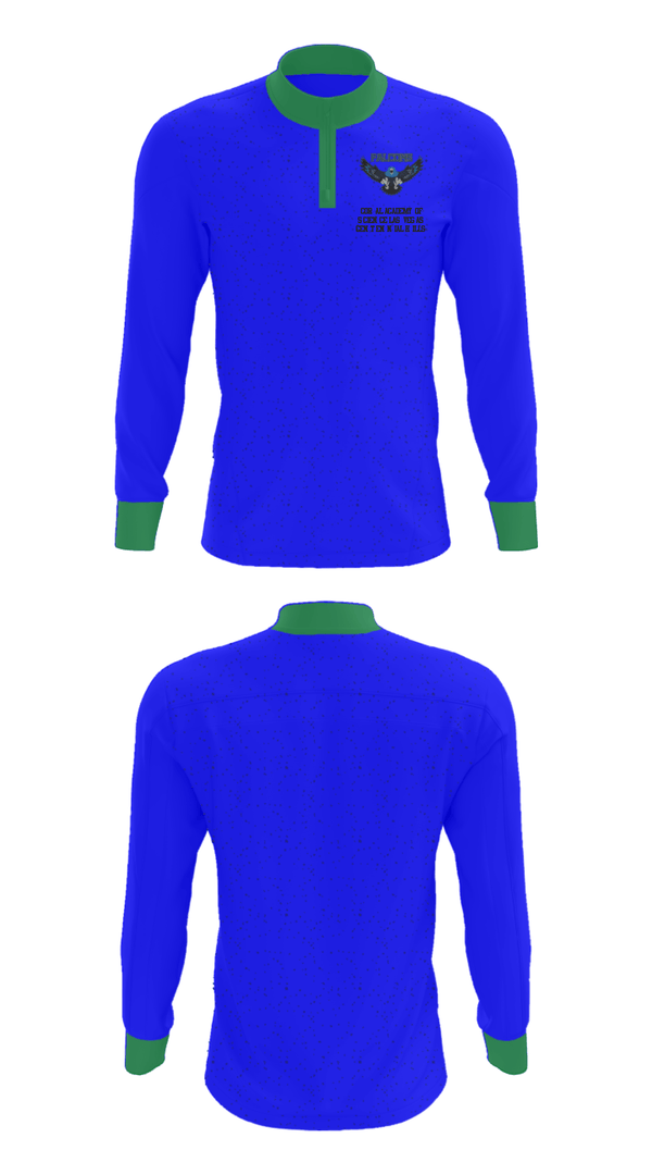 Quarter Zip Jacket, Coral Academy Of Science Las Vegas Centennial Hills, Spirit Store, Teamtime, Team time, sublimation, custom sports apparel, team uniforms, spirit wear, spiritwear, sports uniforms, custom shirts, team store, custom team store, fundraiser sports, apparel fundraiser