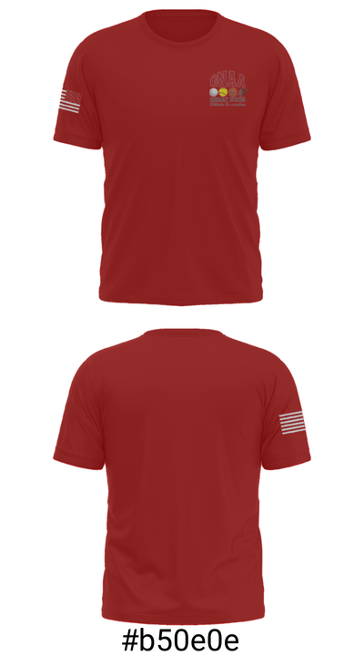 Great Neck Athletic Association Basketball 38979185 Short Sleeve Performance Shirt - 19