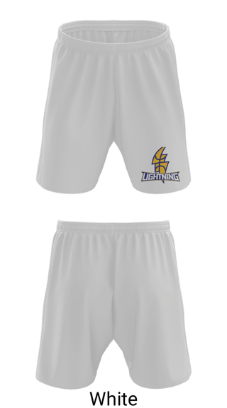 Athletic Shorts With Pockets, Lenape Valley Basketball - Lightning, Men's Basketball, Teamtime, Team time, sublimation, custom sports apparel, team uniforms, spirit wear, spiritwear, sports uniforms, custom shirts, team store, custom team store, fundraiser sports, apparel fundraiser