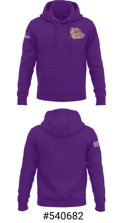 Baker Middle School Wrestling 91930617 Hoodie - 17