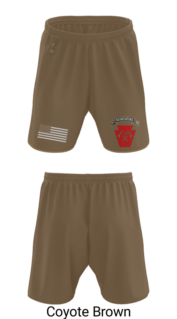 Athletic Shorts With Pockets, 1-111th IN BN 38506759, Army, Teamtime, Team time, sublimation, custom sports apparel, team uniforms, spirit wear, spiritwear, sports uniforms, custom shirts, team store, custom team store, fundraiser sports, apparel fundraiser