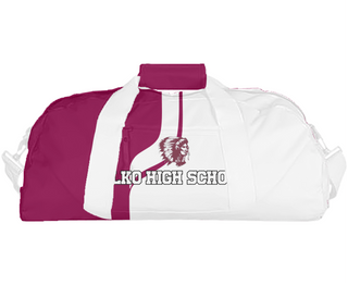 Duffle Bag, Elko High School, Spirit Store, Teamtime, Team time, sublimation, custom sports apparel, team uniforms, spirit wear, spiritwear, sports uniforms, custom shirts, team store, custom team store, fundraiser sports, apparel fundraiser