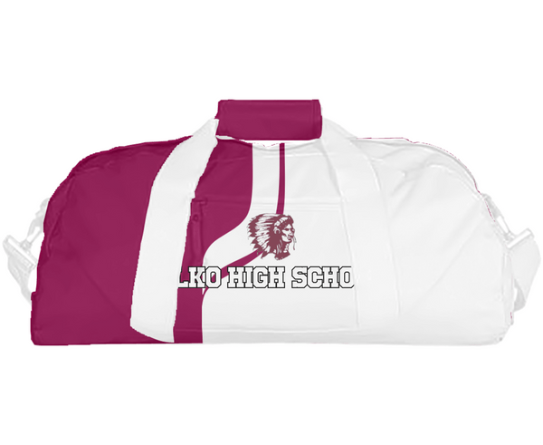 Duffle Bag, Elko High School, Spirit Store, Teamtime, Team time, sublimation, custom sports apparel, team uniforms, spirit wear, spiritwear, sports uniforms, custom shirts, team store, custom team store, fundraiser sports, apparel fundraiser