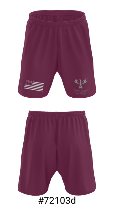 Discovery High School 57440300 Athletic Shorts With Pockets - 15