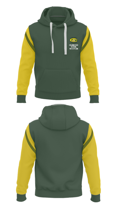 Coloma High School Wrestling 72632347 Hoodie - 34