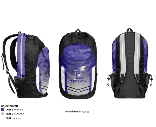 Gear Bag, Stuart W Cramer High School Volleyball, Women's Volleyball, Teamtime, Team time, sublimation, custom sports apparel, team uniforms, spirit wear, spiritwear, sports uniforms, custom shirts, team store, custom team store, fundraiser sports, apparel fundraiser