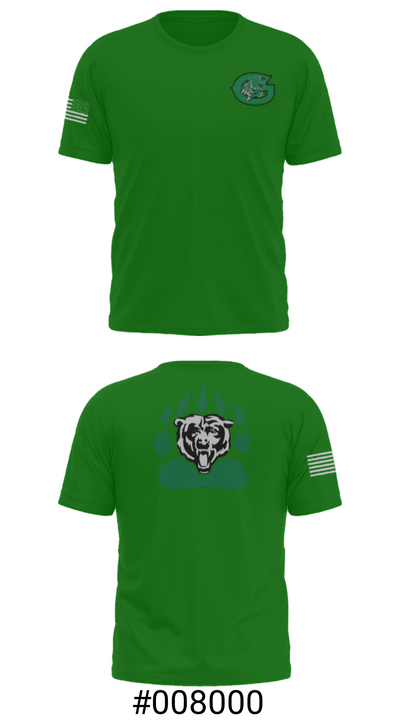 Gold-Burg High School Basketball 79044371 Short Sleeve Performance Shirt - 19