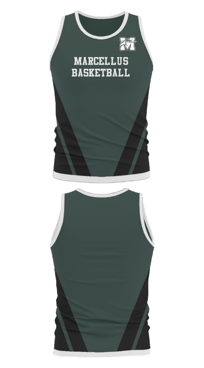 Marcellus Senior High School Basketball 87934930 Tank Top - 30