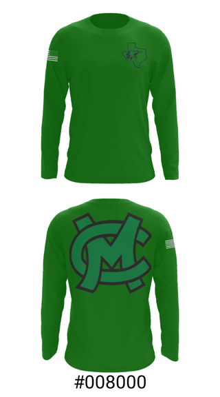 Long Sleeve Performance Shirt, Caddo Mills Middle School Basketball, Men's Basketball, Teamtime, Team time, sublimation, custom sports apparel, team uniforms, spirit wear, spiritwear, sports uniforms, custom shirts, team store, custom team store, fundraiser sports, apparel fundraiser