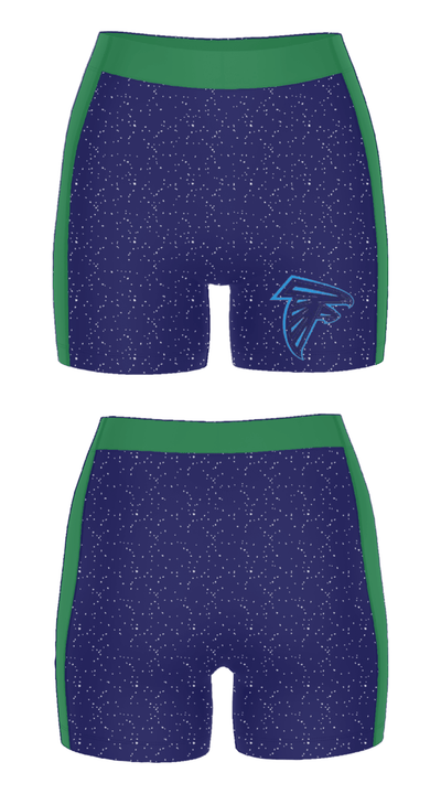 Bertie High School Basketball 25327605 Women's Compression Shorts - 28