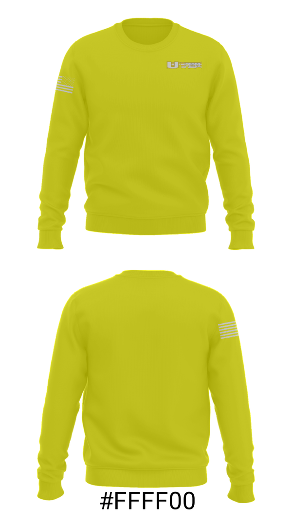 Crew Neck Sweatshirt, Illinois United Youth Sports, Spirit Store, Teamtime, Team time, sublimation, custom sports apparel, team uniforms, spirit wear, spiritwear, sports uniforms, custom shirts, team store, custom team store, fundraiser sports, apparel fundraiser