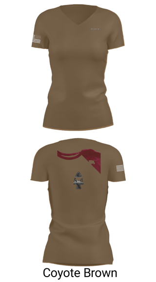 Women's Short Sleeve Vneck Shirt, , Army, Teamtime, Team time, sublimation, custom sports apparel, team uniforms, spirit wear, spiritwear, sports uniforms, custom shirts, team store, custom team store, fundraiser sports, apparel fundraiser