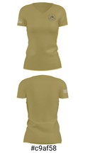 Pagosa Springs High School Basketball 21679526 Women's Short Sleeve V-neck Shirt - 21
