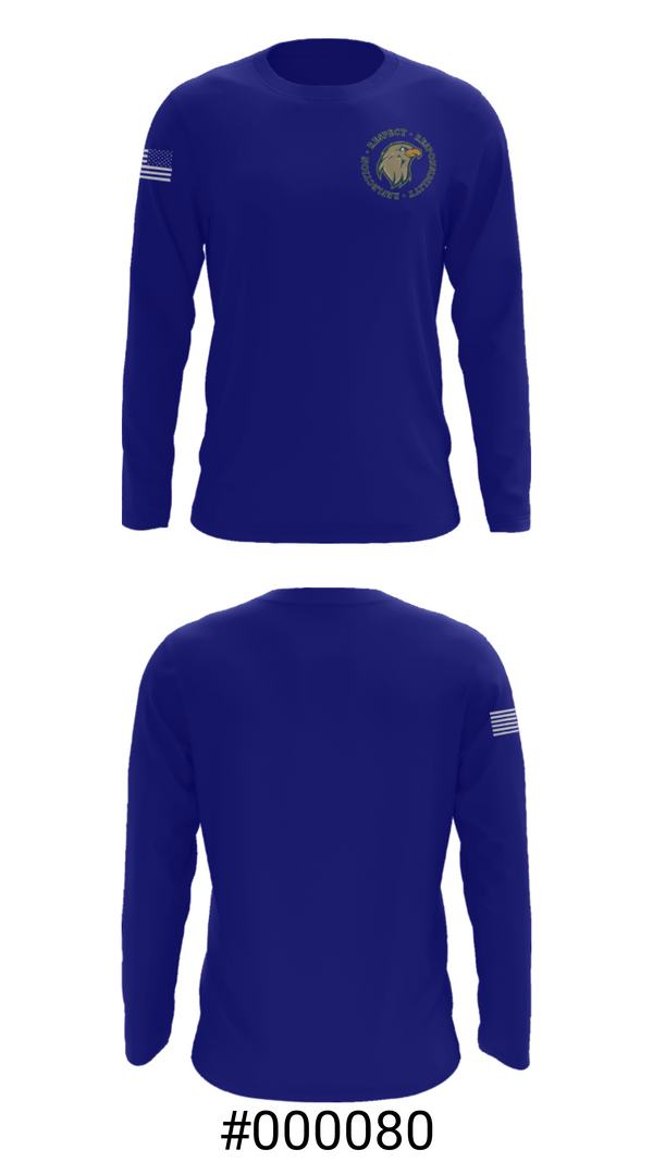 Long Sleeve Performance Shirt, Edgecomb Eddy School, Spirit Store, Teamtime, Team time, sublimation, custom sports apparel, team uniforms, spirit wear, spiritwear, sports uniforms, custom shirts, team store, custom team store, fundraiser sports, apparel fundraiser