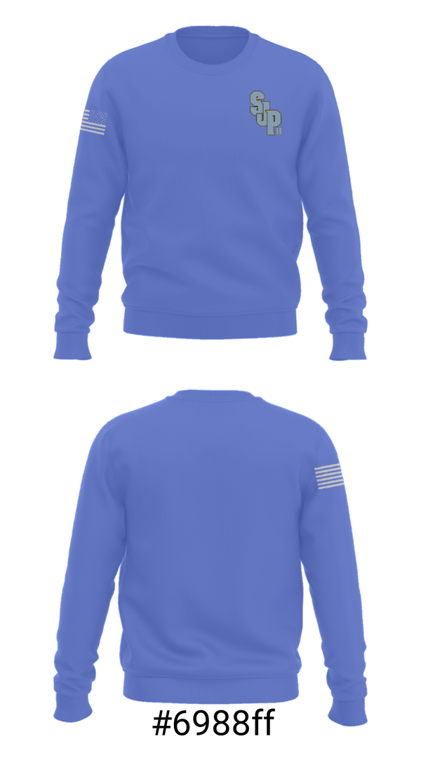 Crew Neck Sweatshirt, Saint John Paul II Academy, Spirit Store, Teamtime, Team time, sublimation, custom sports apparel, team uniforms, spirit wear, spiritwear, sports uniforms, custom shirts, team store, custom team store, fundraiser sports, apparel fundraiser