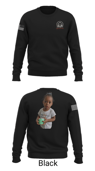 Crew Neck Sweatshirt, BullDawgFitness, , Teamtime, Team time, sublimation, custom sports apparel, team uniforms, spirit wear, spiritwear, sports uniforms, custom shirts, team store, custom team store, fundraiser sports, apparel fundraiser