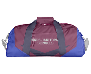 Duffle Bag, Venus Janitorial Services, , Teamtime, Team time, sublimation, custom sports apparel, team uniforms, spirit wear, spiritwear, sports uniforms, custom shirts, team store, custom team store, fundraiser sports, apparel fundraiser