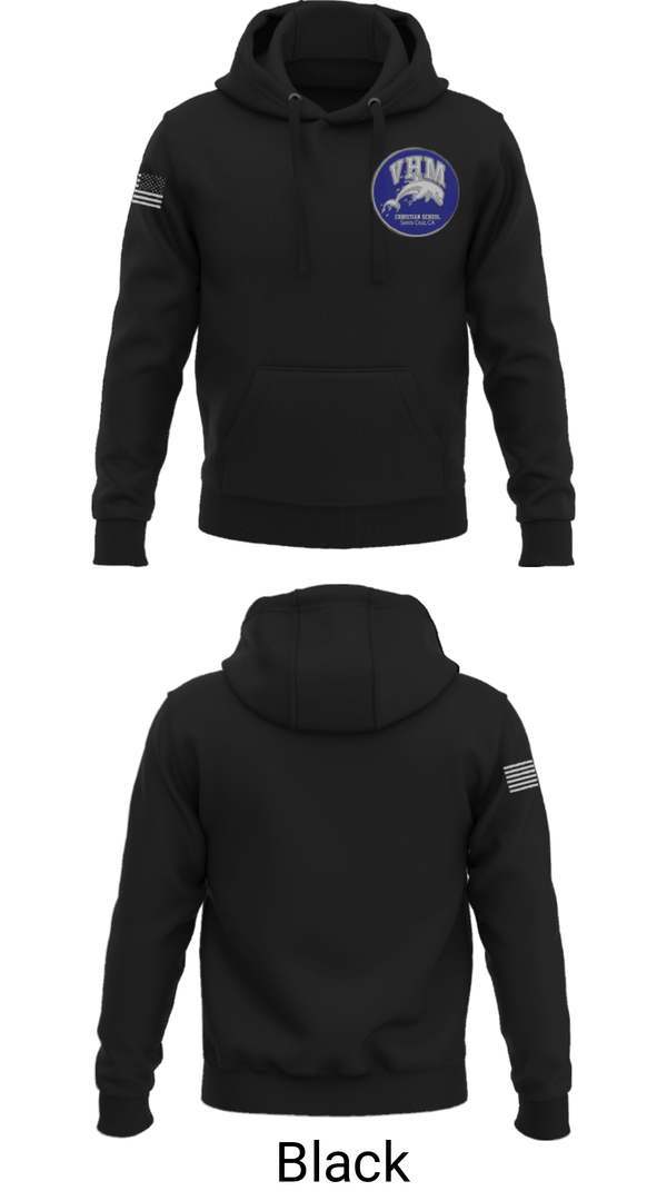 Hoodie, Vhm Christian School Basketball, Men's Basketball, Teamtime, Team time, sublimation, custom sports apparel, team uniforms, spirit wear, spiritwear, sports uniforms, custom shirts, team store, custom team store, fundraiser sports, apparel fundraiser