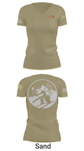 S6 1-32 IN 64050243 Women's Short Sleeve V-neck Shirt - 88