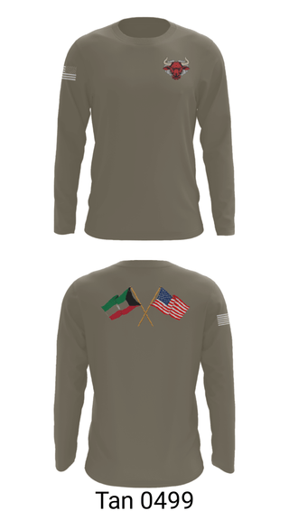 Long Sleeve Performance Shirt, 802 OD, Army, Teamtime, Team time, sublimation, custom sports apparel, team uniforms, spirit wear, spiritwear, sports uniforms, custom shirts, team store, custom team store, fundraiser sports, apparel fundraiser