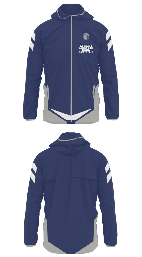 Windbreaker, Dougherty Valley High School Basketball, Women's Basketball, Teamtime, Team time, sublimation, custom sports apparel, team uniforms, spirit wear, spiritwear, sports uniforms, custom shirts, team store, custom team store, fundraiser sports, apparel fundraiser